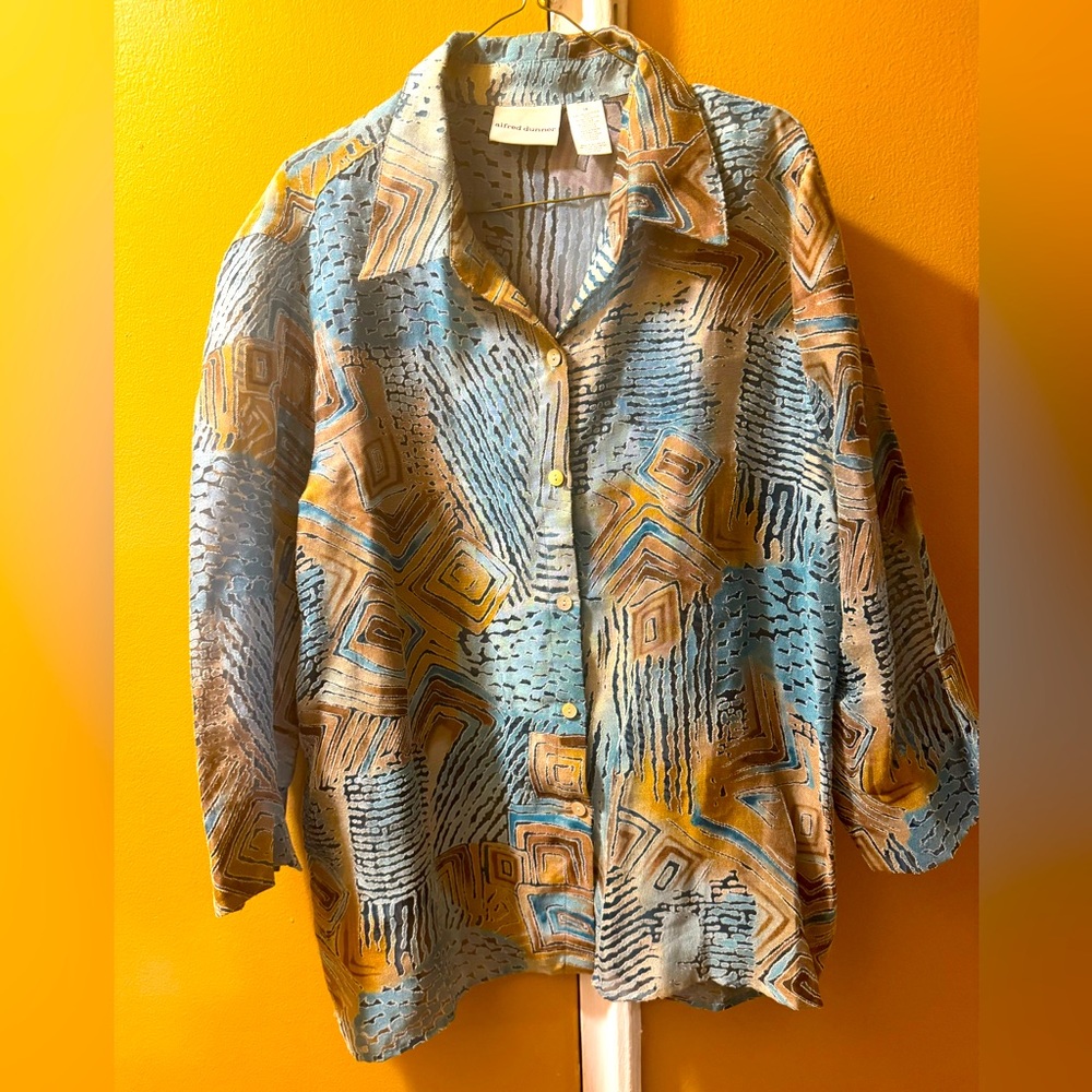 Alfred Dunner button down shirt